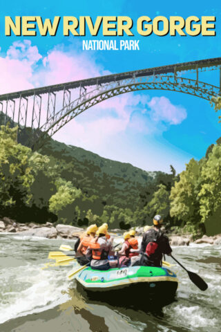 New River Gorge National Park California USA